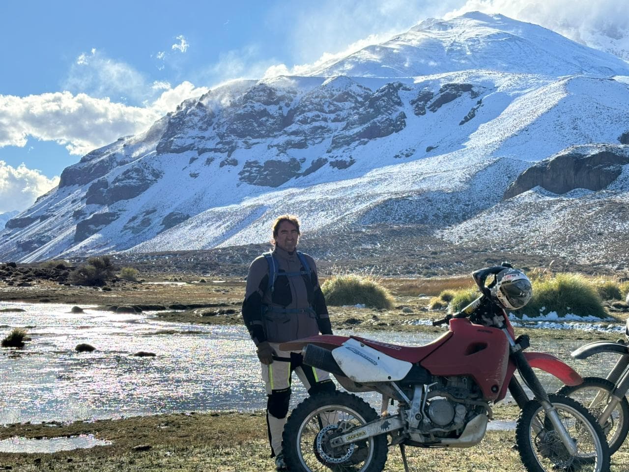 Caminho de montanha testado pela rota